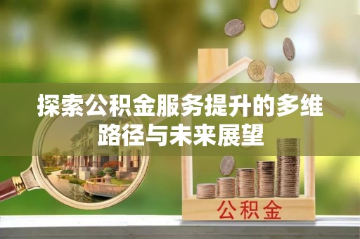 涟源探索公积金服务提升的多维路径与未来展望