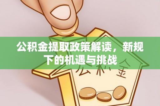 涟源公积金提取政策解读，新规下的机遇与挑战