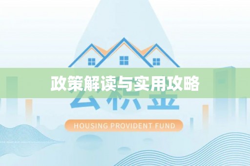 涟源政策解读与实用攻略