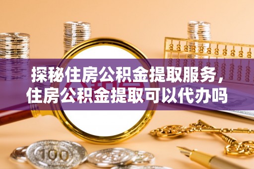 涟源探秘住房公积金提取服务，住房公积金提取可以代办吗的全方位解析