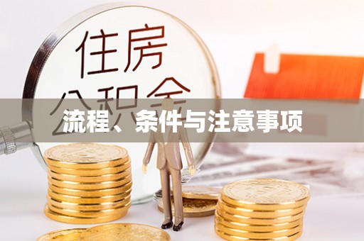 涟源流程、条件与注意事项
